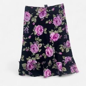 Y2K Vinatge Whimsigoth Fairy Floral Skirt